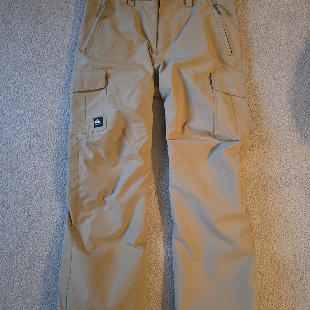 Quiksilver Men's Tan Cargo Pants
